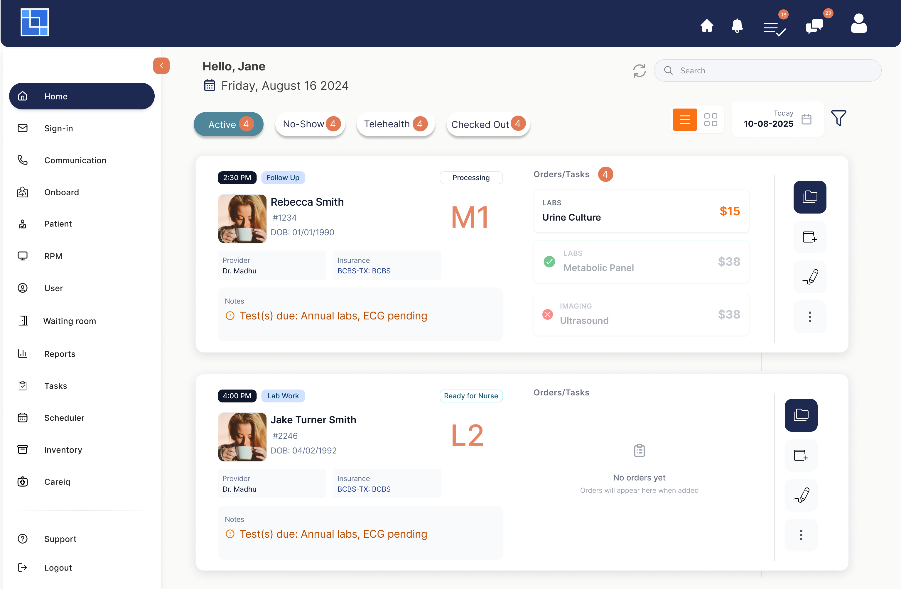 BrainyMed Platform Dashboard